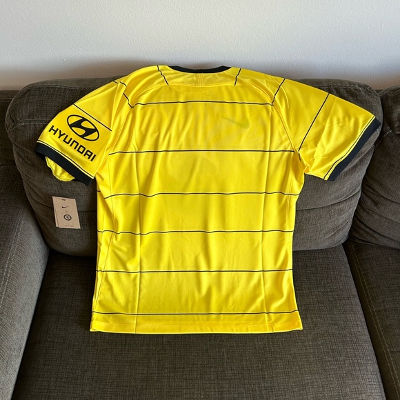 Nike Authentic 2021-2022 Chelsea England Soccer Jersey CV7888-732 Men’s Sz L - Picture 8 of 9